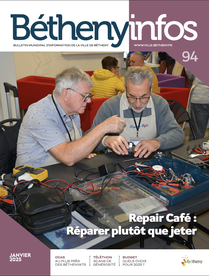 Betheny Infos janvier 2025 couverture